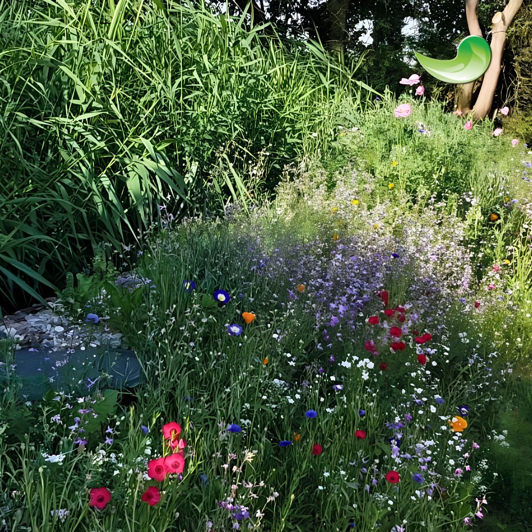 vockentanz-fc Pflanzenkläranlage mit Blumenbeet, Einreichung zur Fotochallenge 2026